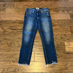 Paige Denim Kylie Crop Mid Rise Size 28